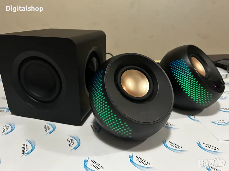 Creative Pebble X Plus, RGB осветление, Разопаковани Аудио продукти, снимка 1