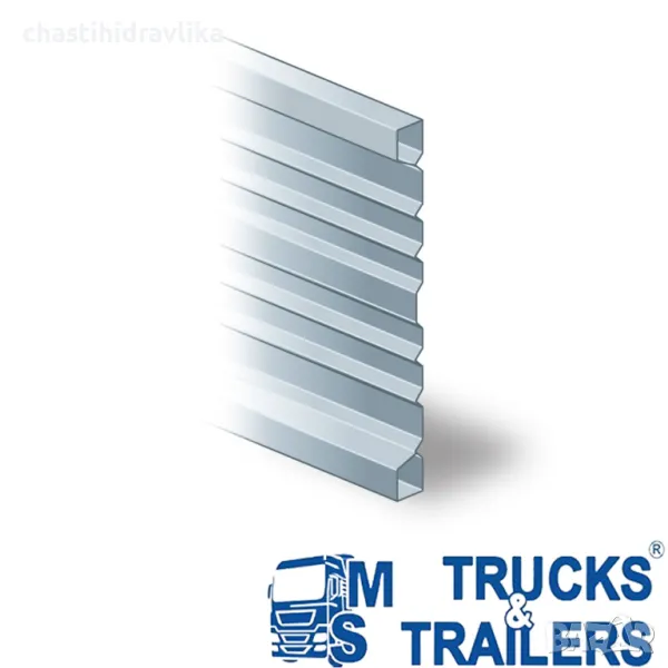 МЕТАЛЕН КАПАК / КАНАТА ЗА КАРОСЕРИЯ - 6000 Х 500 Х 2, снимка 1