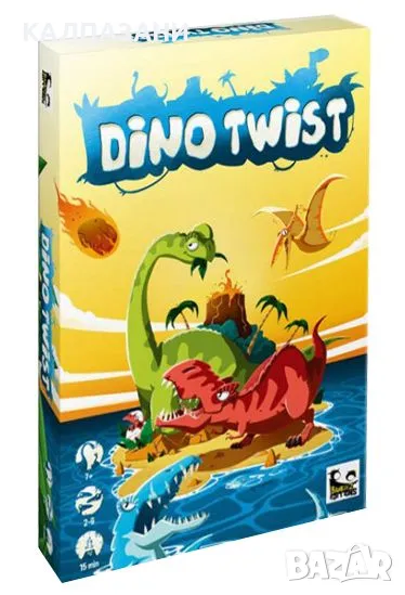 Dino Twist - семейна, Настолна игра , снимка 1