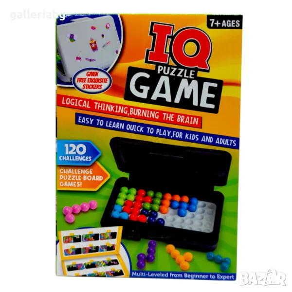 Логическа игра IQ пъзел, снимка 1