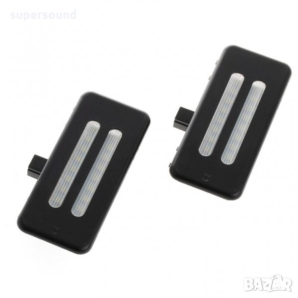 Комплект LED плафони тип Canbus за интериорно осветление за BMW E60 E61 E90 E91 E92 E70, 2 бр., снимка 1