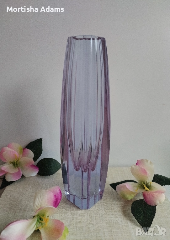 Ваза "Бохемия"- Vaclav Horacek, снимка 1