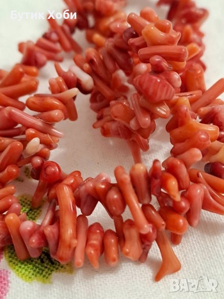 Винтидж колие от натурален корал, снимка 1