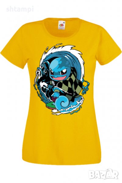 Дамска тениска Pokemon Squirtle,Анимация,игра,Празник,Повод., снимка 1