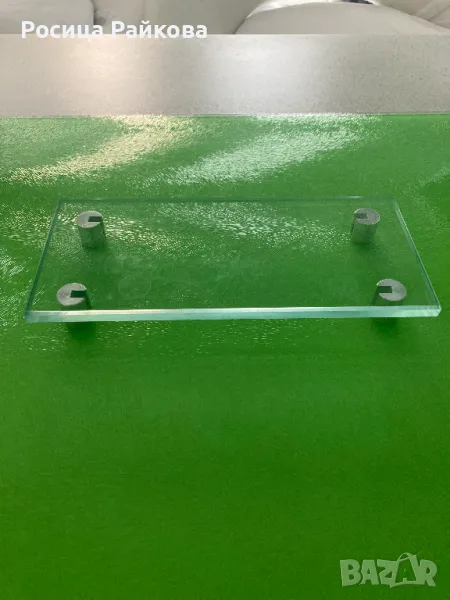 Стъклена подложка, снимка 1