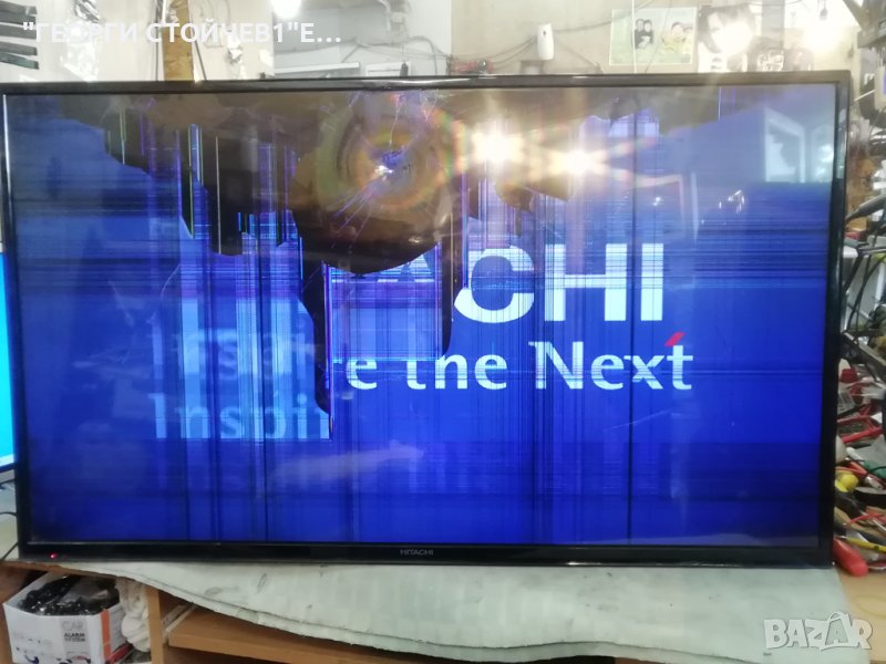 HITACHI   43HBT42  СЪС СЧУПЕН ДИСПЛЕЙ, снимка 1