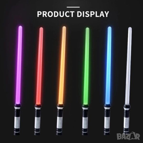 Детска играчка светлинен лазерен меч Star Wars със звук, снимка 1