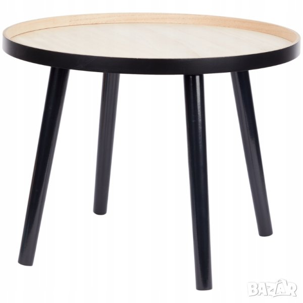 Холна маса ZD Trading, кръгла маса 50 х 50 х 38 см, снимка 1