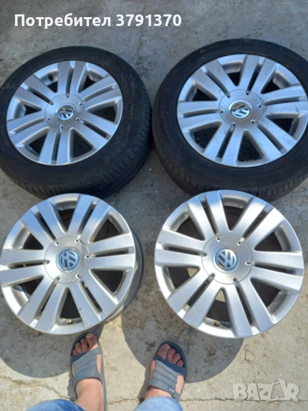 Джанти за VW 16 5х112 оригинални, снимка 1