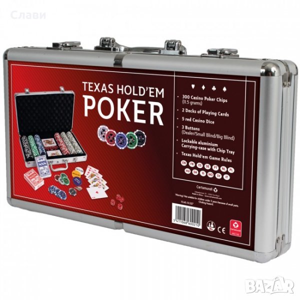 Покер Комплект 300 чипове, снимка 1