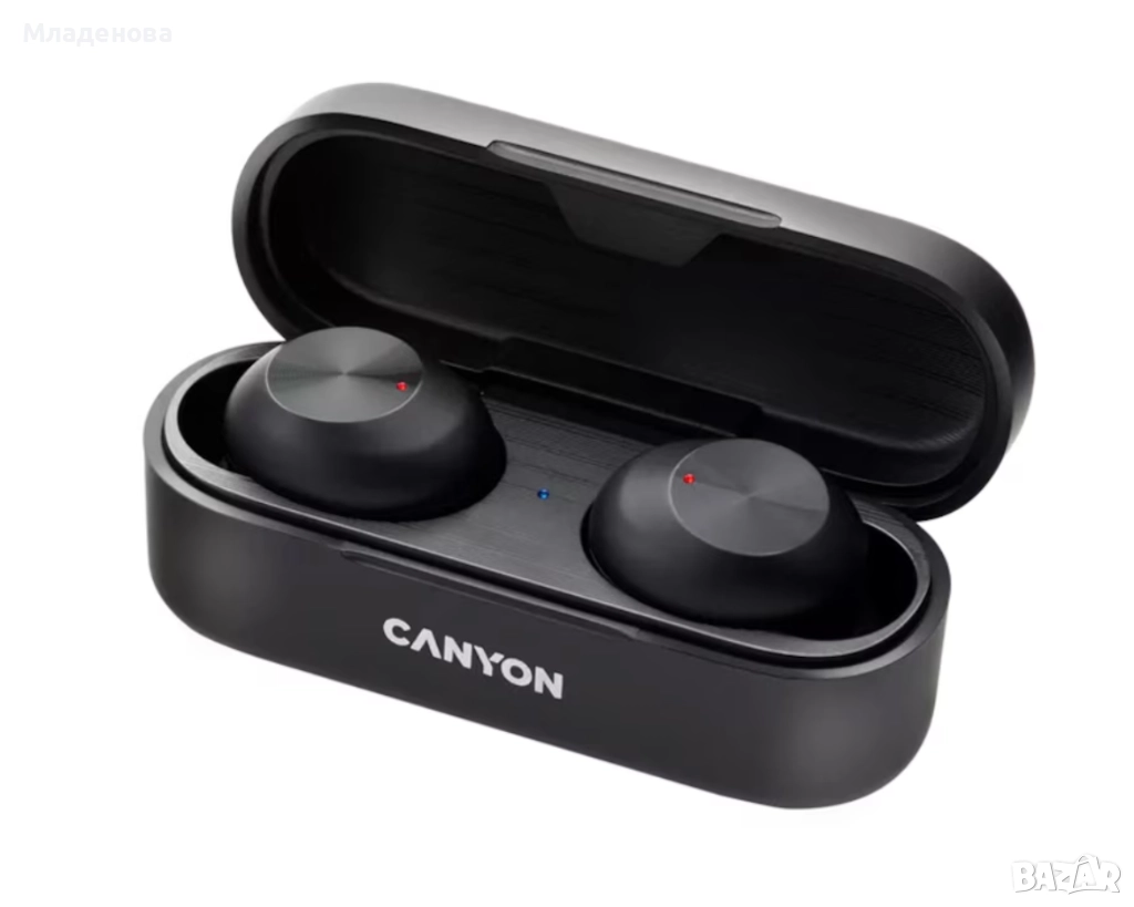 Bluetooth слушалки Canyon TWS-1, снимка 1