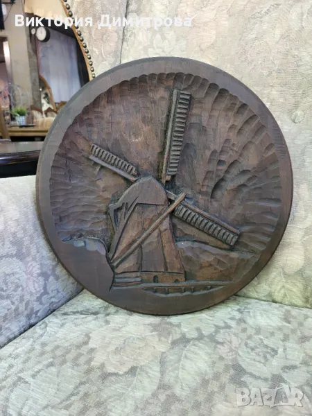 Дърворезба за стена, снимка 1