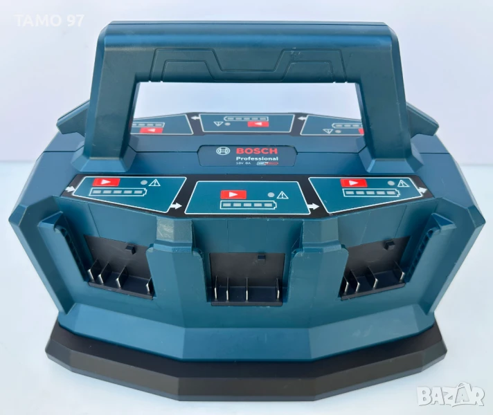 BOSCH GAL 18V6-80 - Зарядна станция за 6 батерии, снимка 1