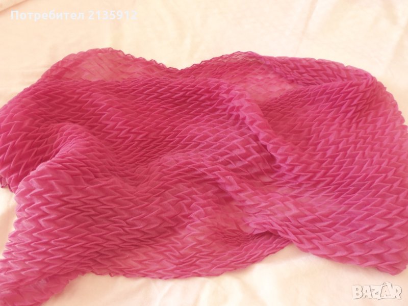 Дамски шал, лилав, снимка 1