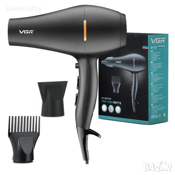 Професионален сешоар VGR 433, снимка 1