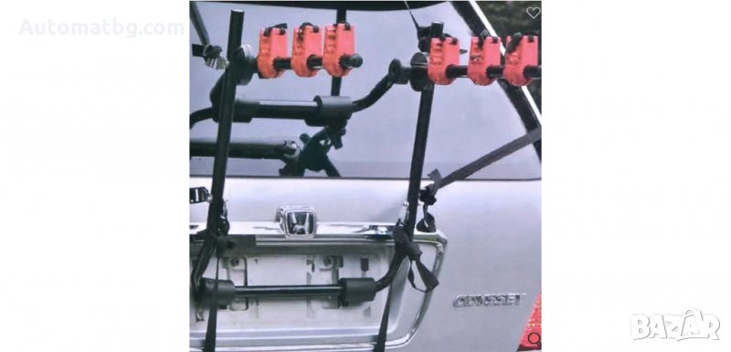 Багажник за велосипеди Automat, Троен, снимка 1