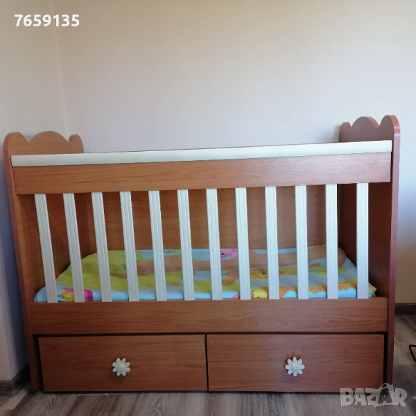 Детска дървена кошара, снимка 1