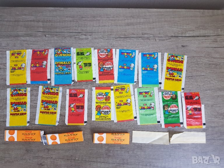 Опаковки от дъвки, снимка 1