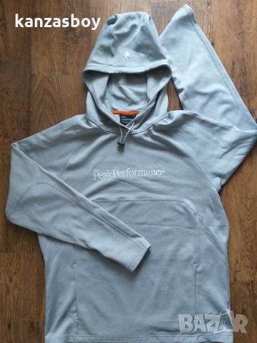 peak performance will hood. - страхотно мъжко горнище КАТО НОВО, снимка 5 - Спортни дрехи, екипи - 34727850