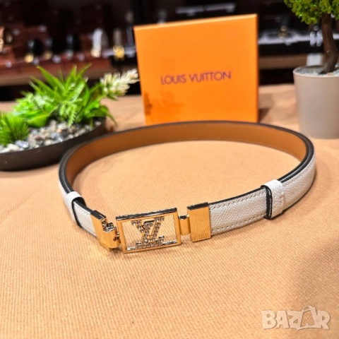 колани от естествена кожа в кутия louis vuitton , снимка 2 - Колани - 51883821