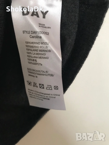 Day Birger et Mikkelsen 100 % мерино, снимка 3 - Блузи с дълъг ръкав и пуловери - 52351356