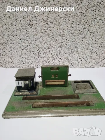 Мастилница с календар , снимка 8 - Антикварни и старинни предмети - 47774864