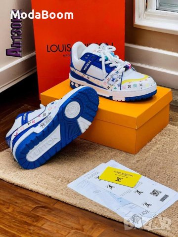 💙Louis Vuitton уникални дамски обувки💙, снимка 2 - Маратонки - 43771161