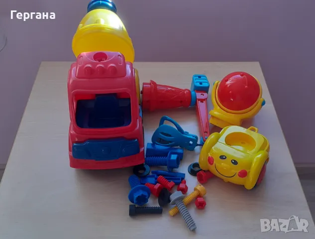 Детско камионче бетоновоз, снимка 10 - Коли, камиони, мотори, писти - 48417921