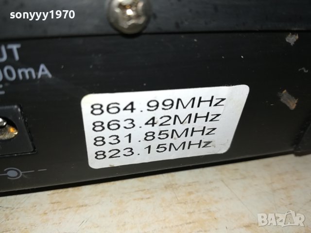 FAME MSW-4/1 UHF MODULE 4-CHANELL WIRELESS MICROPHONE SYSTEM-ВНОС GERMANY LK1EWC1211231032, снимка 15 - Ресийвъри, усилватели, смесителни пултове - 42956546