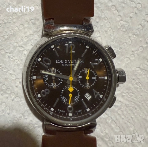 Мъжки часовник  LOUIS VUITTON, снимка 8 - Мъжки - 52776670