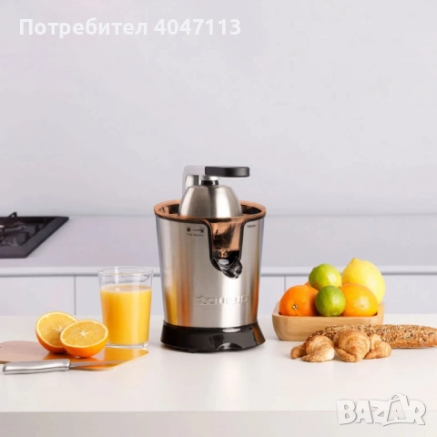 Професионална сокоизстисквачка Taurus Easy Press 1000 Legend – 1000W AC мотор и неръждаема стомана, снимка 5 - Сокоизстисквачки и цитрус преси - 51597307
