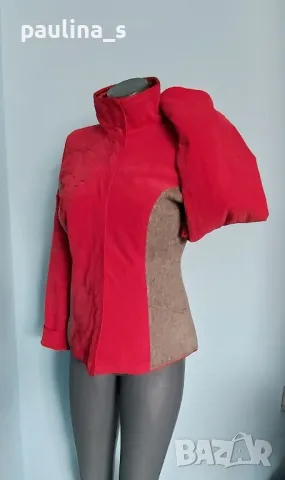 St-Martins / Червено яке с хастар и дебела вата , снимка 11 - Якета - 48931575