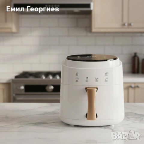 Дигитален въздушен фритюрник Cheffinger Led Air Fryer 1400W - 8L