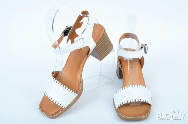 NEW! Дамски сандали от естествена кожа - Два цвята, снимка 7 - Сандали - 37041559