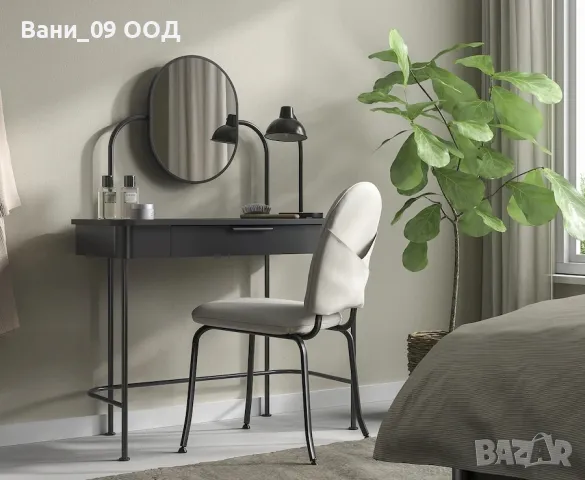 Стилна тоалетка в черен цвят , снимка 2 - Тоалетки - 48513853