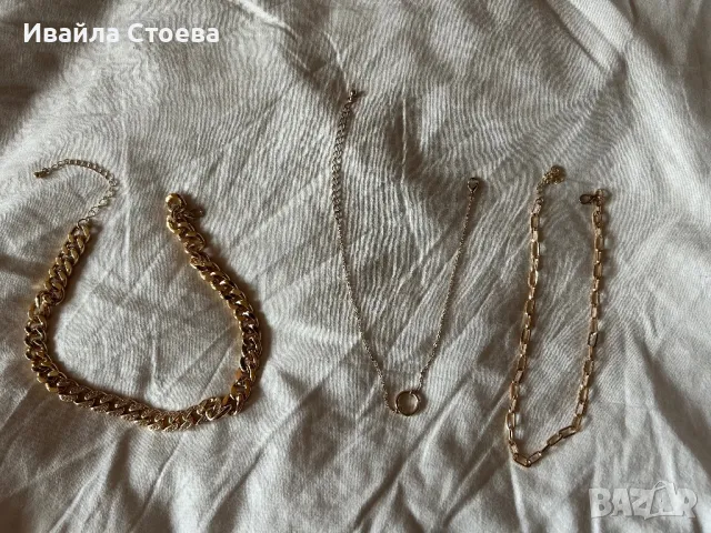 Дамски златисти колиета