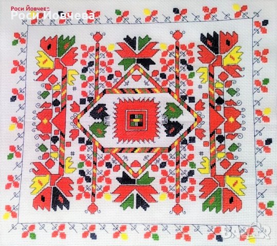 Ръчно бродирани български шевици 6 bulgarian embroidery, снимка 8 - Декорация за дома - 34665593