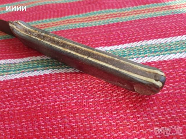 Дълъг овчарски нож кремък, снимка 3 - Антикварни и старинни предмети - 53275139