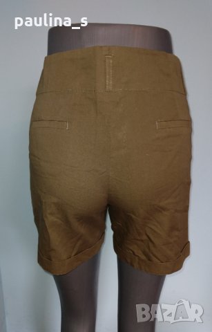 Памучни бермуди "Yezz" с висока талия , снимка 5 - Къси панталони и бермуди - 28526225