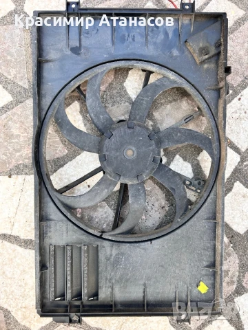 1K0959455EF. Перка охлаждане за Сеат Алтеа XL. 1K0121205AA, снимка 2 - Части - 50567314