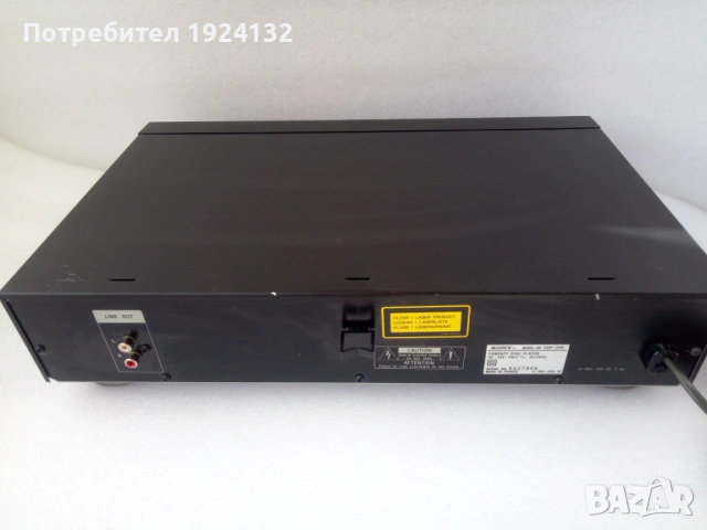 SONY cd player cdp-295, снимка 5 - Ресийвъри, усилватели, смесителни пултове - 53274674