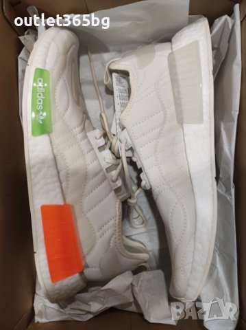 Adidas - NMD R1 Chalk White Оригинал Код 791, снимка 2 - Маратонки - 43325860