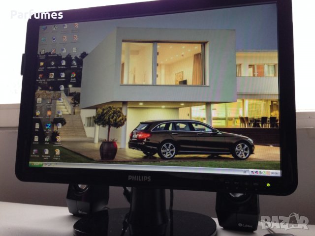 Монитор Fhilips 17 inch само за 80 лв Може да се ползва и за телевизо, снимка 1
