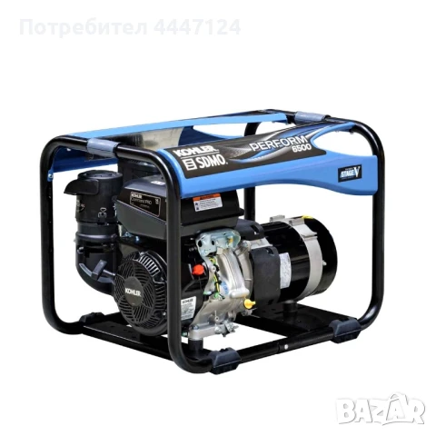 Бензинов генератор за ток , 2,5 KW, Под наем. Монофазен