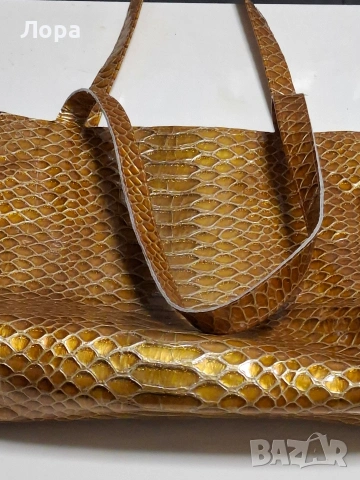 Дамска чанта естествена кожа , снимка 8 - Чанти - 53009627