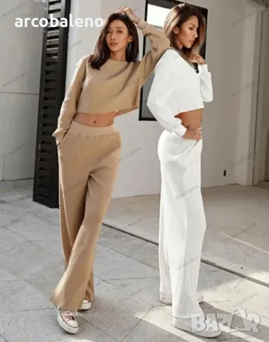 Дамски ежедневен комплект от две части, 2цвята , снимка 8 - Комплекти - 48646244