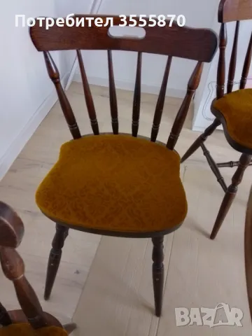 Троянски комплект за трапезария , снимка 9 - Маси - 48388251