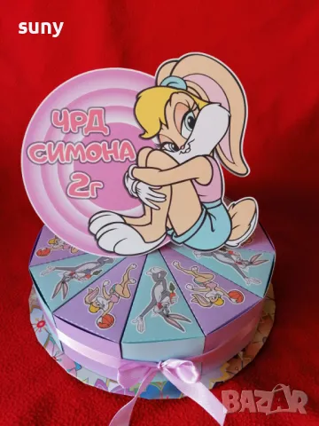 Картонена торта Еднорог, снимка 12 - Други - 49723414