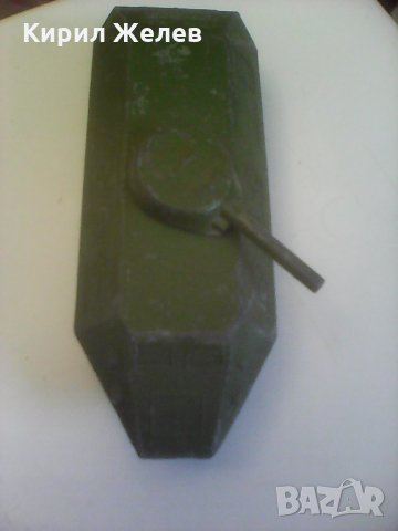 Метален танк стар 6598 , снимка 5 - Колекции - 27066923