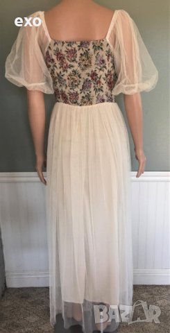 Красива рокля, Ефектна рокля корсет, Ефирна рокля, снимка 6 - Рокли - 43233464